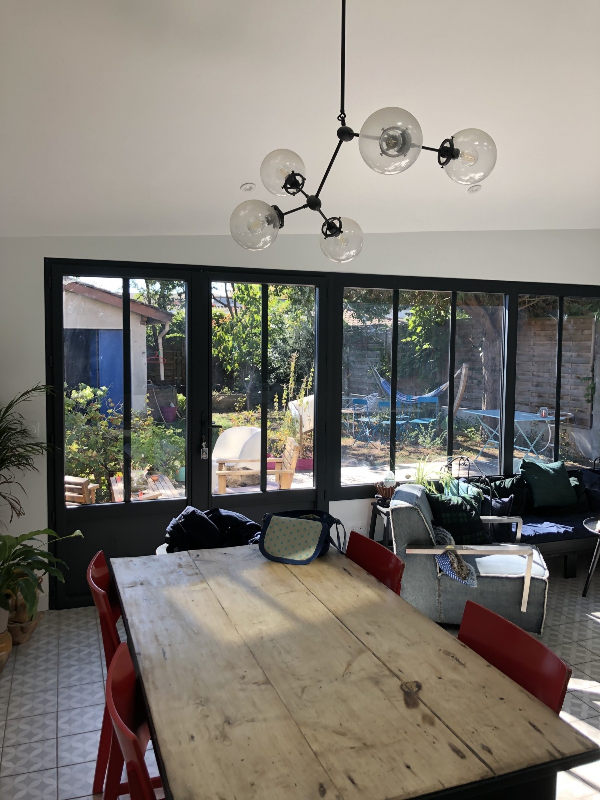 Maison M : Faade jardin Extension