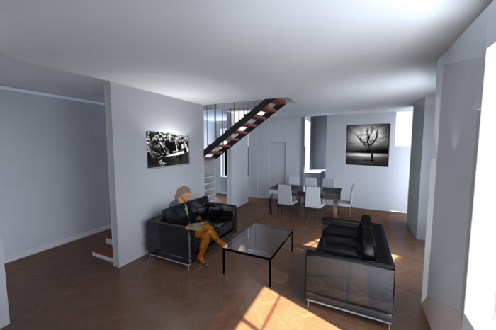 Appartement duplex 75016