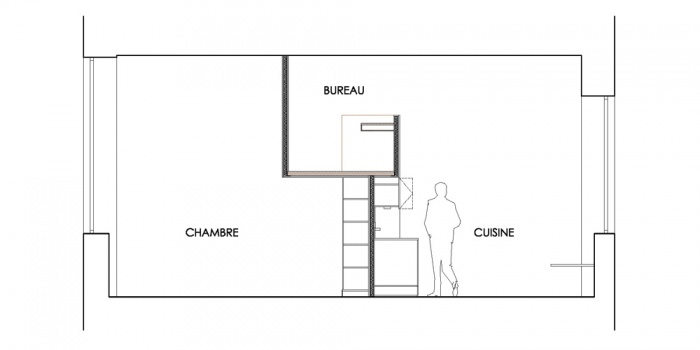 restructuration d'un appartement  la Croix-Rousse : AAU_Cpe-trans